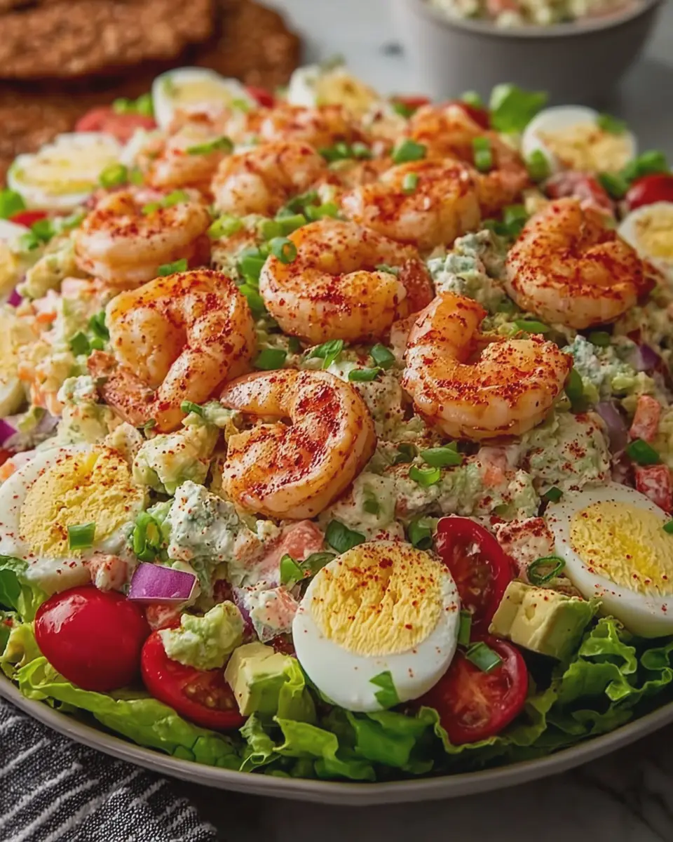 Loaded Shrimp Seafood Salad: A Refreshing Indulgence for Seafood Lovers