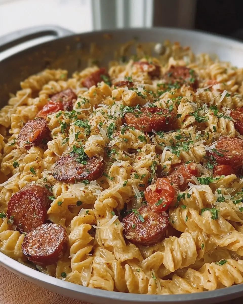 One Pan Kielbasa Pasta: Easy Weeknight Dinner Delight