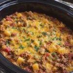 Slow Cooker Cowboy Casserole