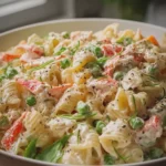 Creamy Crab Pasta Salad