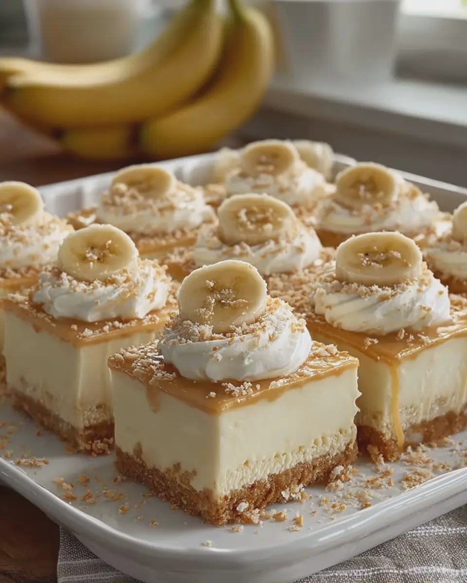 Banana Pudding Dessert Bars: The Best Indulgent Treat to Savor