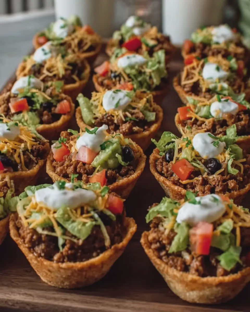 Beef Taco Cups: Easy and Delicious Family-Friendly Recipe
