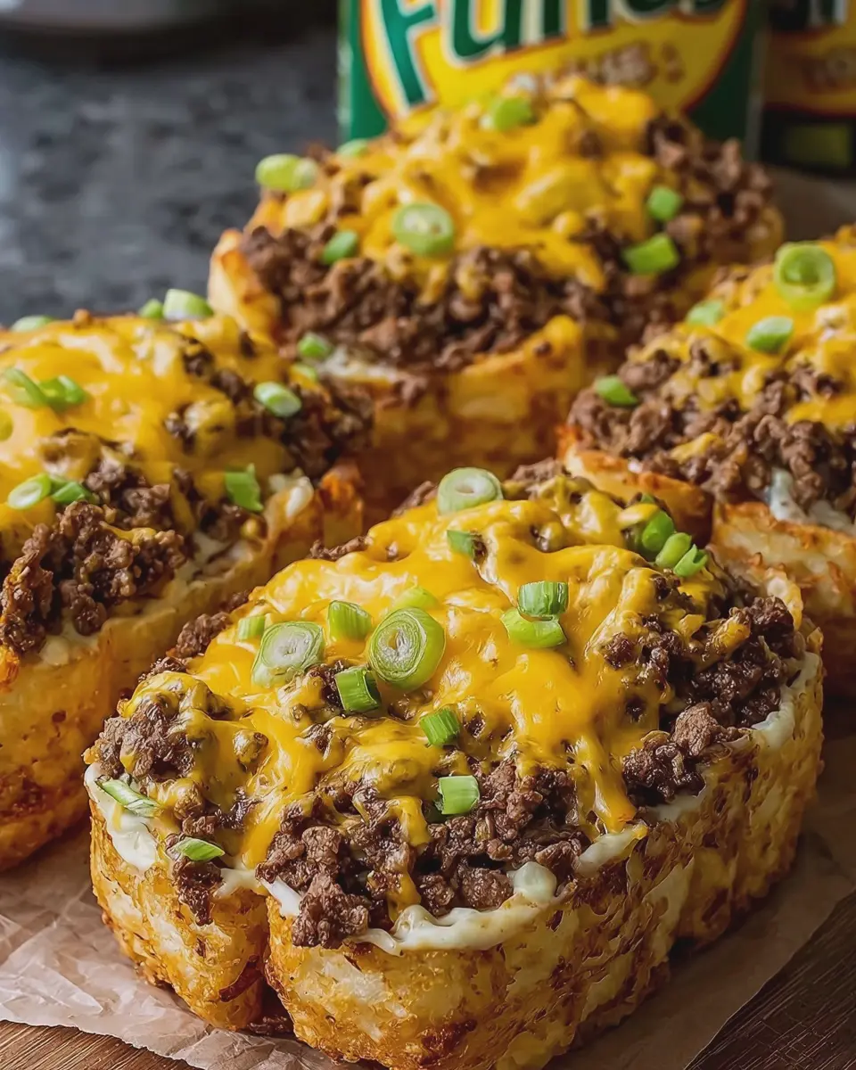 Cheesy Funyuns Cheesesteak Boats: Indulgent Turkey Bacon Delight