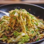 Super Easy Cabbage Stir Fry