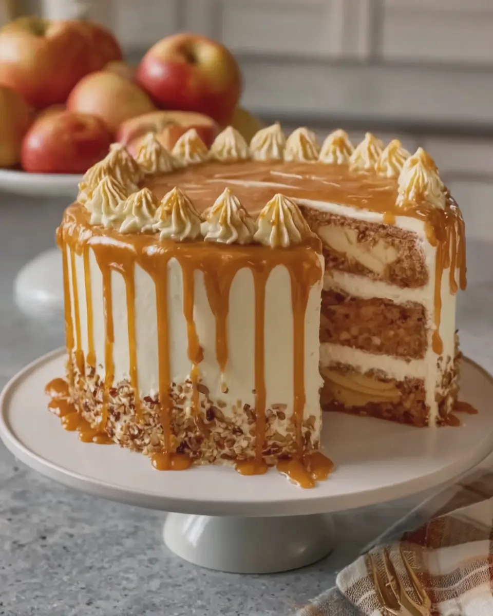 Caramel Apple Cake: The Indulgent Dessert You’ll Love to Bake
