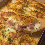 Creamy Chicken and Chicken Ham Casserole