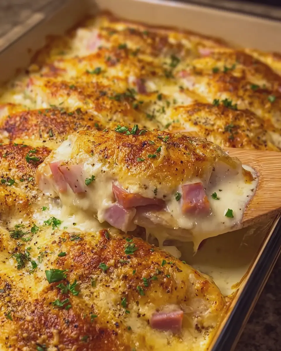 Creamy Chicken and Chicken Ham Casserole: A Comforting Delight