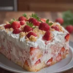 STRAWBERRY ANGEL FOOD CAKE DELIGHT