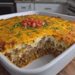 Dorito Meatloaf Casserole