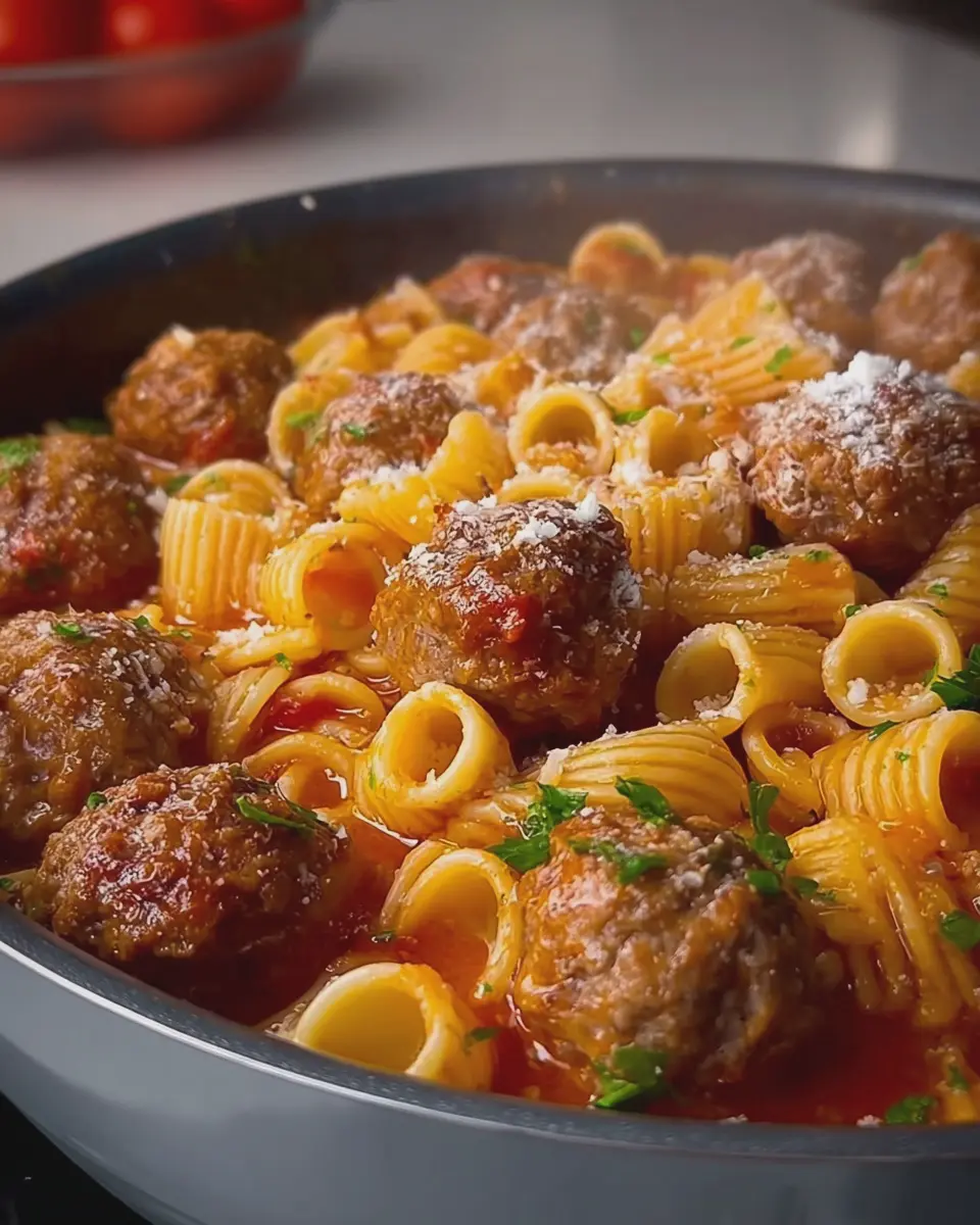 One-Pot Meatball Pasta: A Quick and Easy Family Favorite