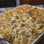 Creamy Chicken Tetrazzini