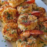Garlic Parmesan Crusted Shrimp