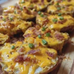 Cheesy Loaded Potato Slices