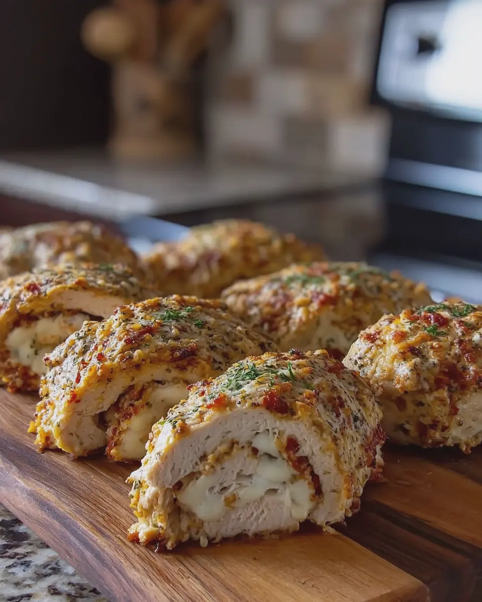 Crack Chicken Roll Ups: Easy Turkey Bacon & Chicken Ham Delight