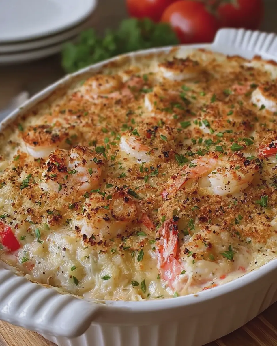 Creamy Crab and Shrimp Au Gratin: Indulgent Comfort Food at Home