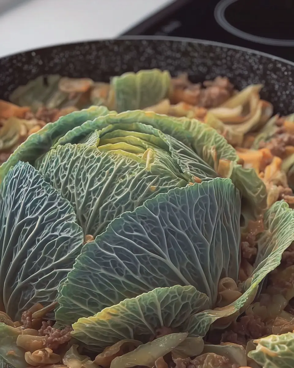 Filthy Dirty Cabbage: Indulgent Recipe with Turkey Bacon Delight
