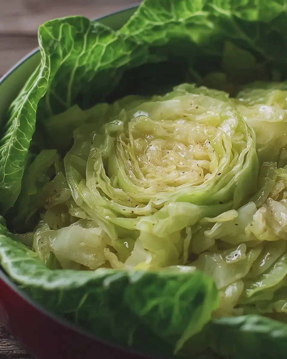 Southern Cooked Cabbage: Deliciously Hearty with Turkey Bacon
