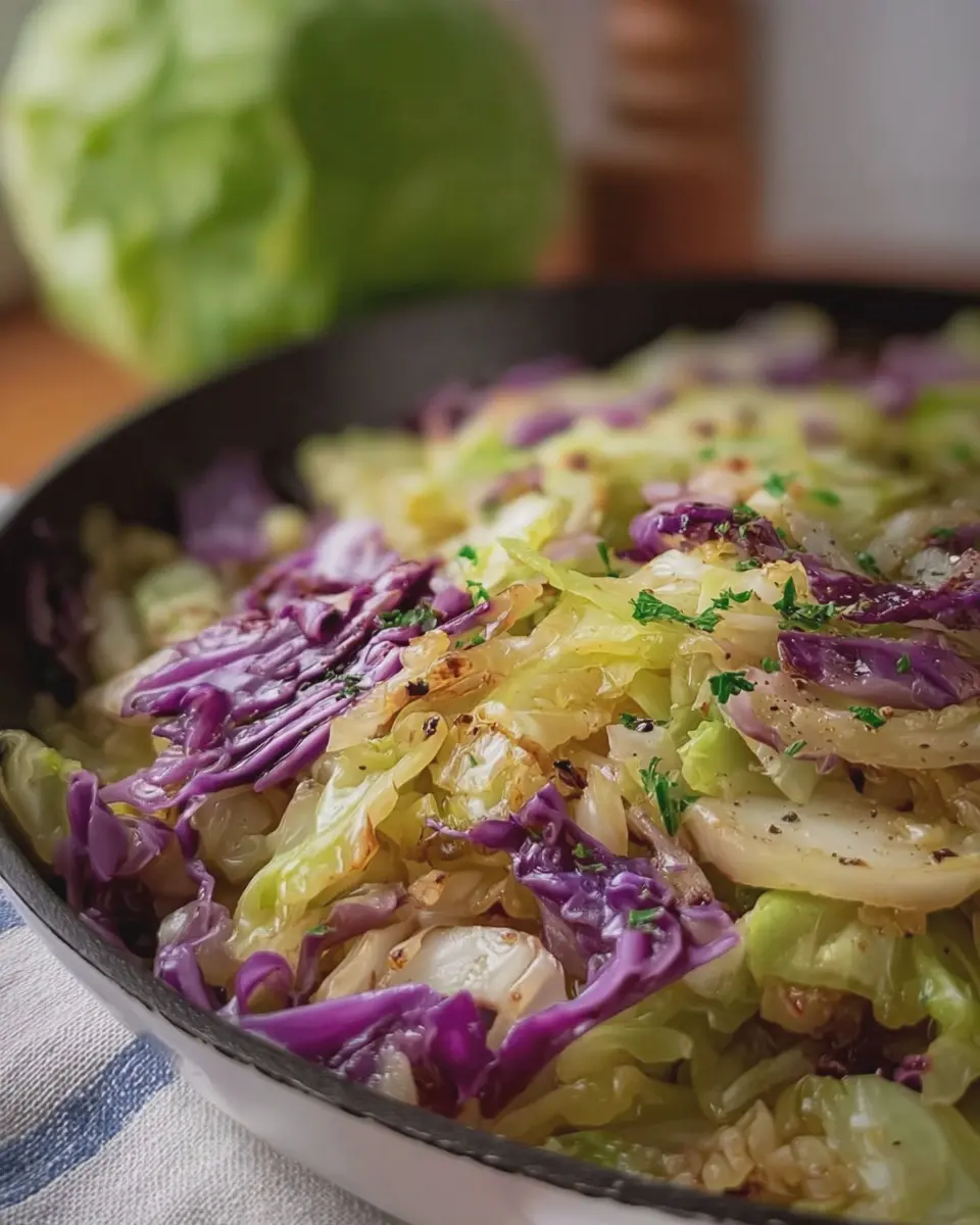 Sautéed Cabbage with Turkey Bacon: A Deliciously Easy Side Dish