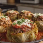 Beef Stuffed Cabbage Rings
