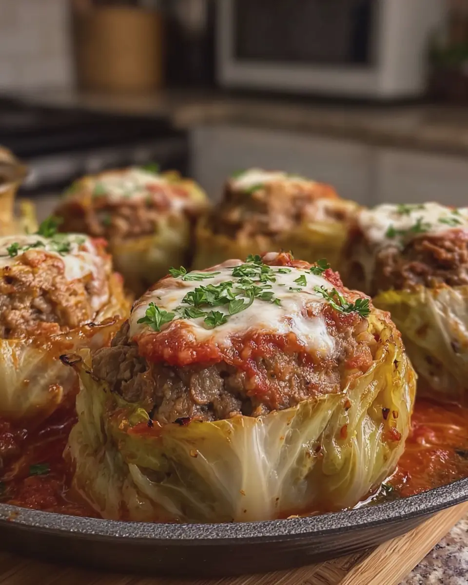 Beef Stuffed Cabbage Rings: Easy and Hearty Homemade Delight