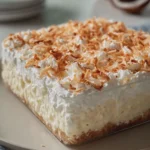No Bake Coconut Cream Dream Dessert