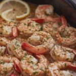 5 Ingredient Slow Cooker Frozen Shrimp