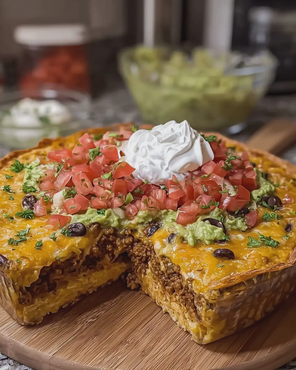 MRS LACYS TACO PIE: A Mouthwatering Home-Cooked Delight