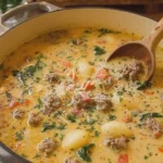 Sausage Gnocchi Soup