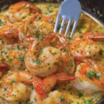 Garlic Butter Seafood Skillet with Creamy Shrimp