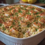 Creamy Southern Crab and Shrimp Casserole