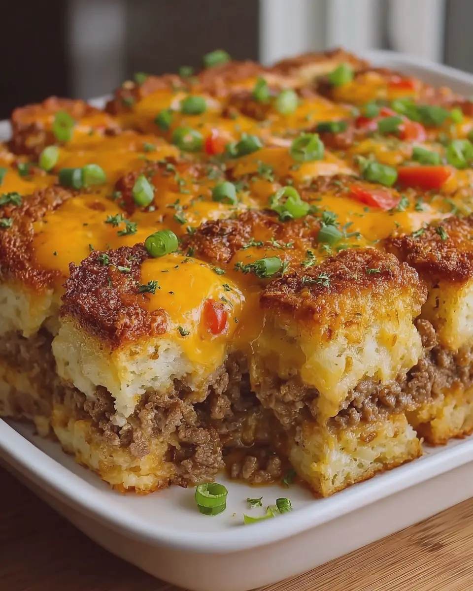 Cheeseburger Texas Toast Casserole: Easy Comfort Food Delight