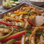Sheet Pan Chicken Fajitas