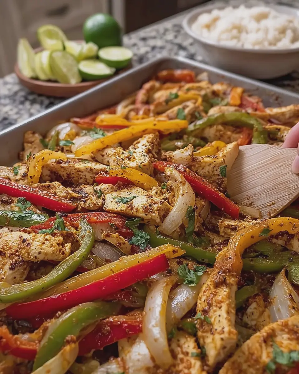 Sheet Pan Chicken Fajitas: Easy Weeknight Dinner Delight