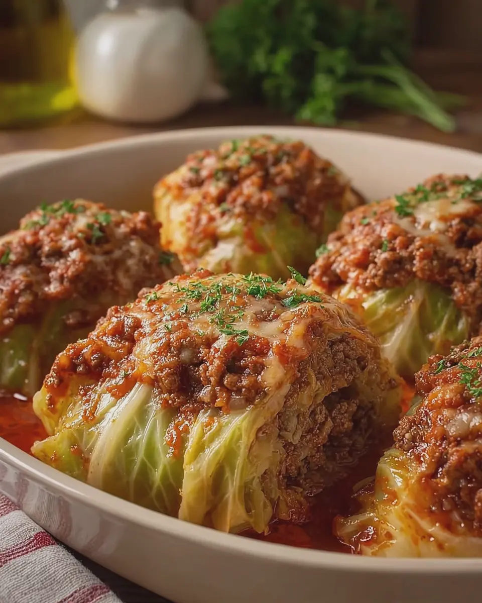 Best Cheesy Ground Beef Stuffed Cabbage for Cozy Family Meals