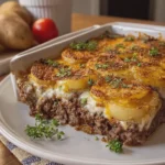 Old Fashioned Hamburger Steak Potato Bake