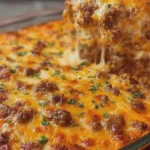 Million Dollar Cheesy Beef Casserole