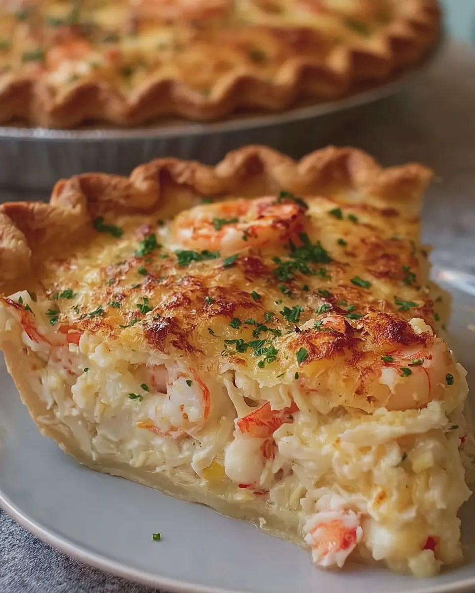 Shrimp Crab and Cheese Seafood Pie: A Deliciously Indulgent Treat