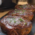 SLOW COOKER 3 INGREDIENT BARBECUE BEEF STEAKS