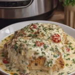 Slow Cooker Creamy Mozzarella Chicken Easy Family Comfort Meal