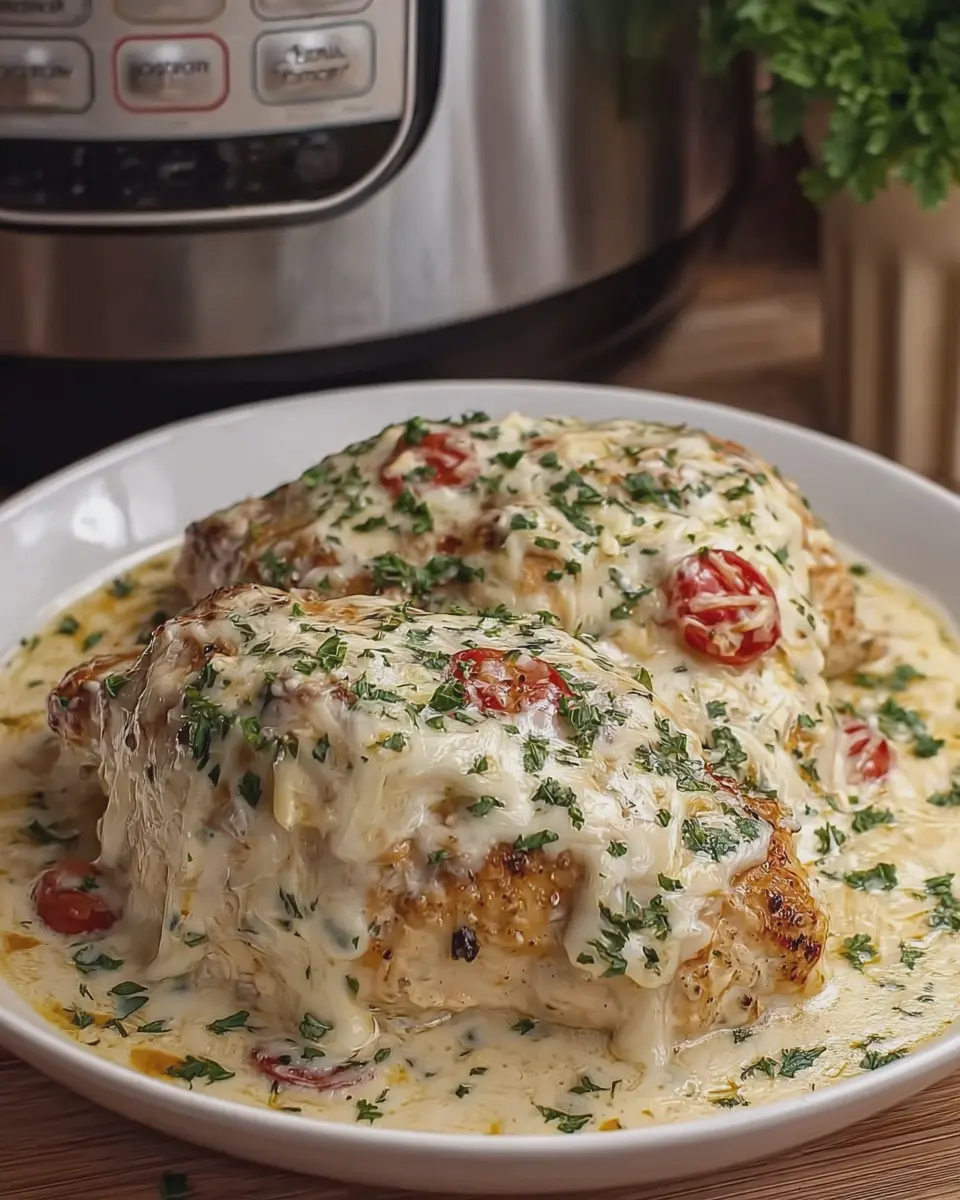 Slow Cooker Creamy Mozzarella Chicken: Easy Family Comfort Meal