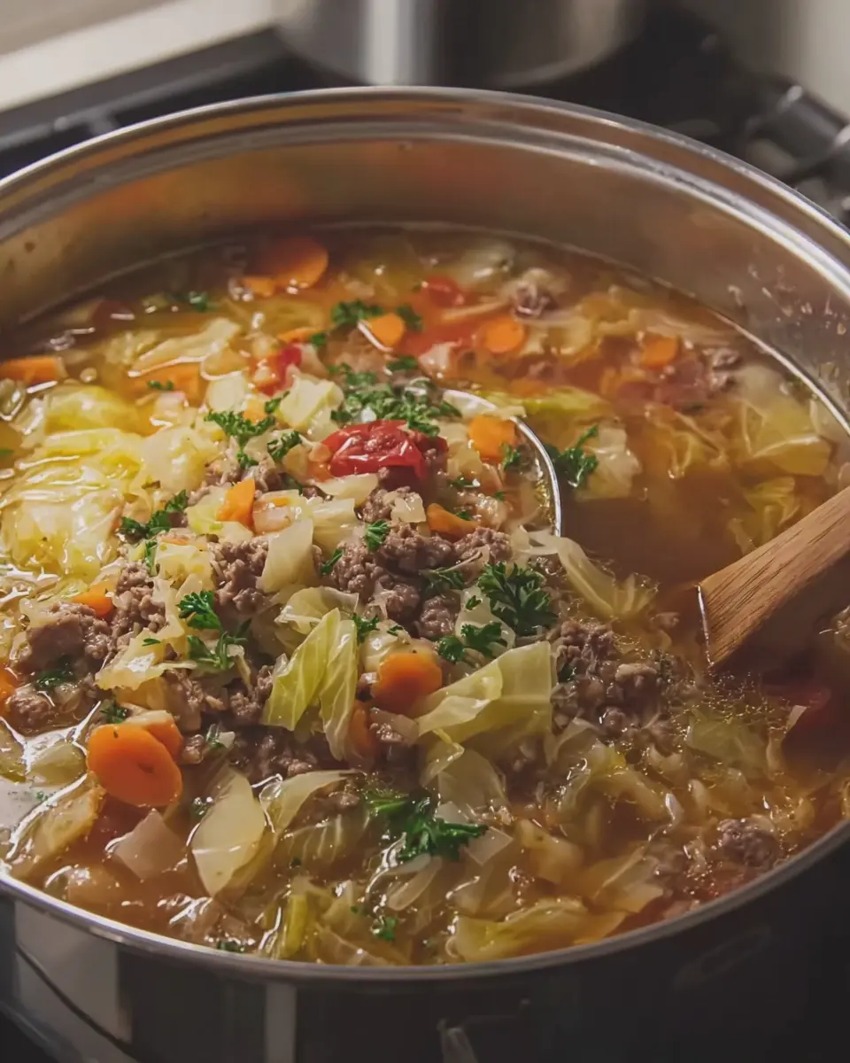 Hamburger Cabbage Soup: A Hearty, Easy Recipe for Comfort Food