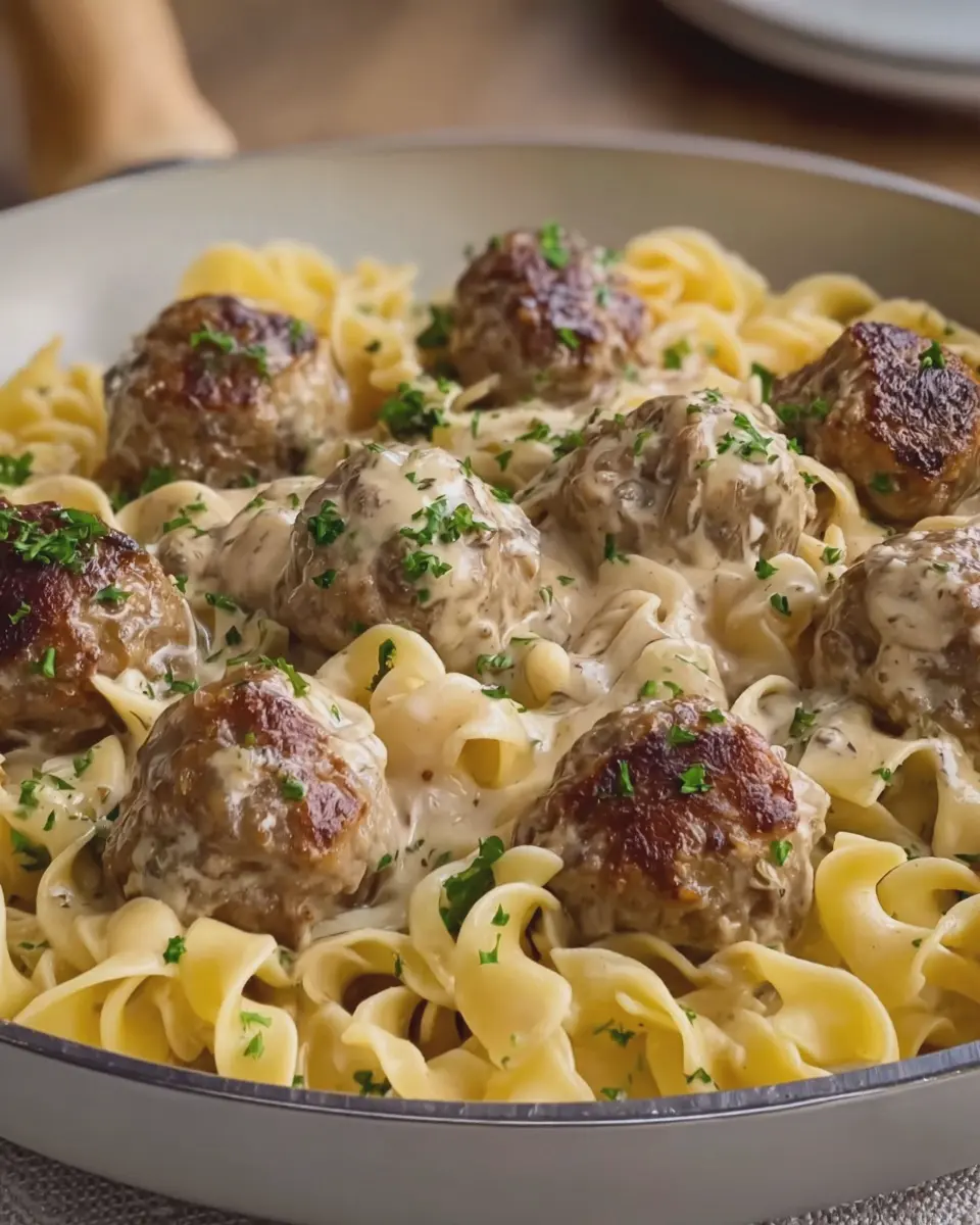 Swedish Meatballs with Egg Noodles: Easy Family Comfort Food