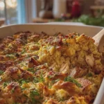 Chicken and Stuffing Casserole