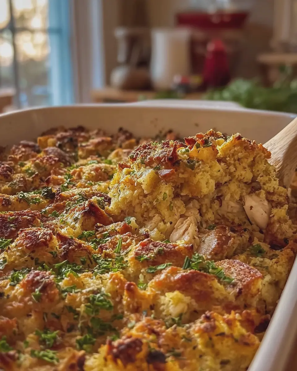 Chicken and Stuffing Casserole: Easy Comfort Food Delight