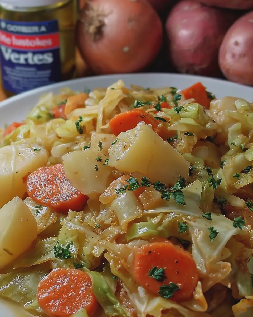 Melt Away Cabbage Potatoes and Carrots: Easy Comfort Food Delight