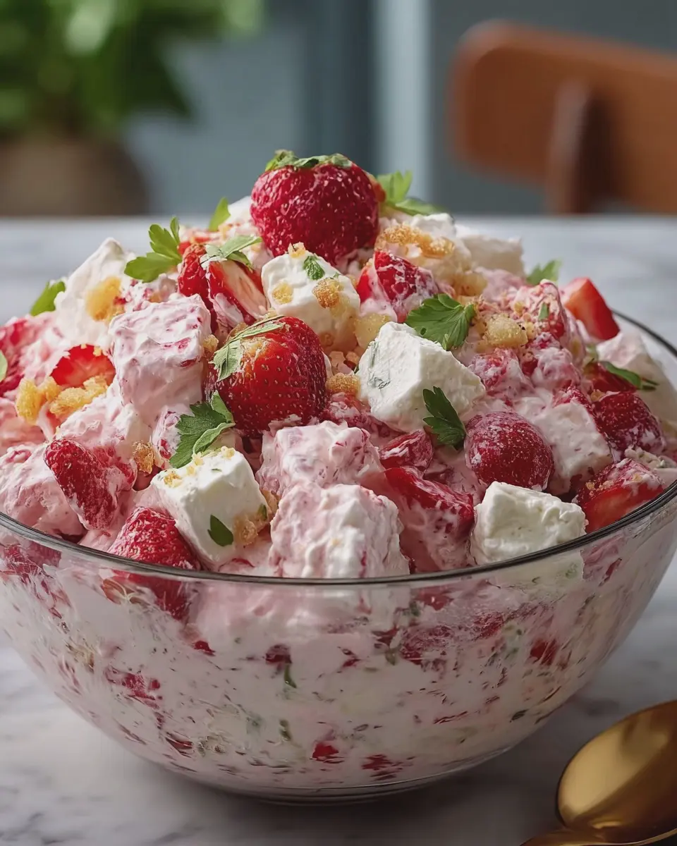Strawberry Fluff Salad: The Best Sweet Treat for Any Occasion