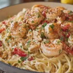 Shrimp and Crab Pasta with Creamy Cajun Sauce