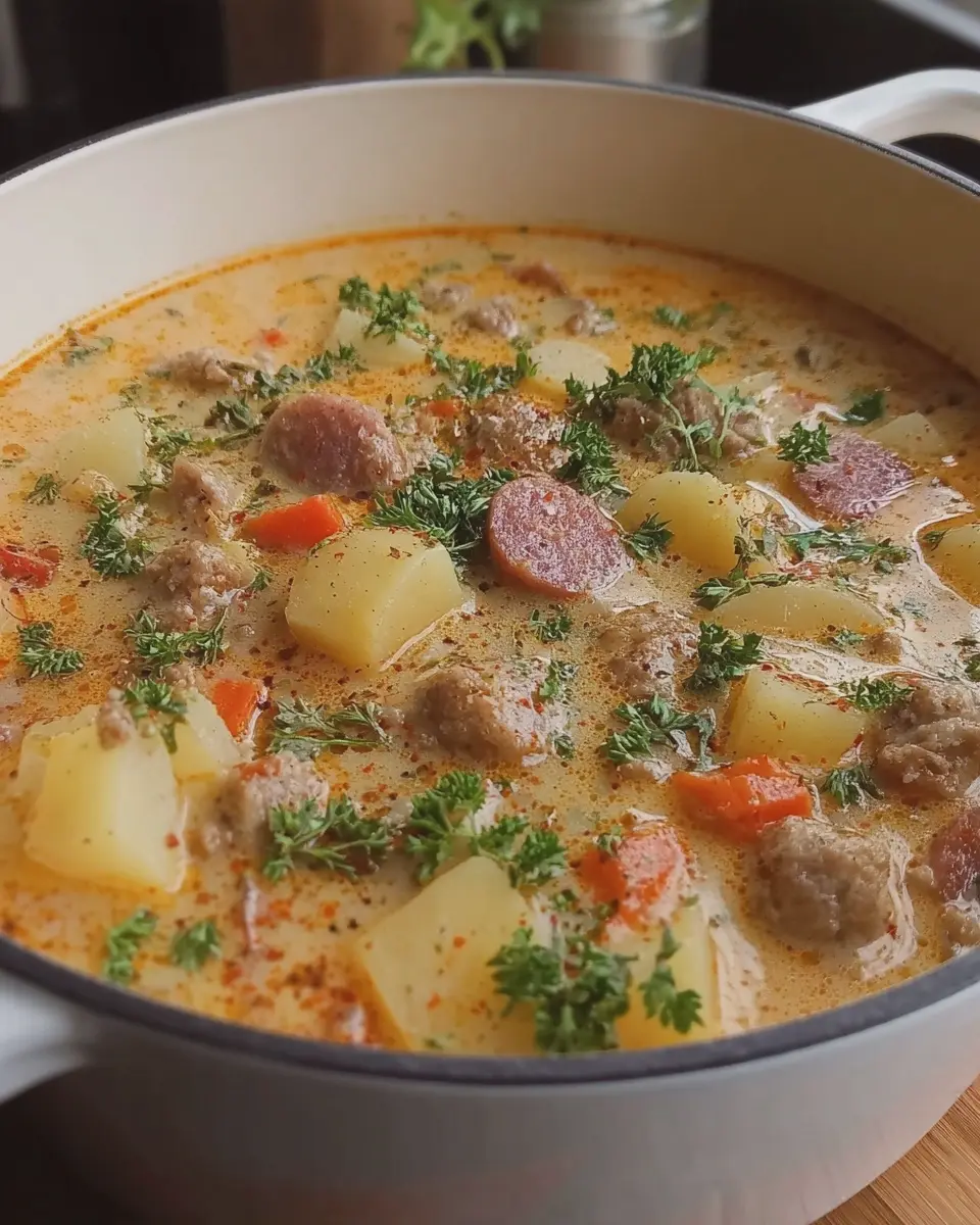 Creamy Sausage and Potato Soup: A Cozy Comfort Food Delight