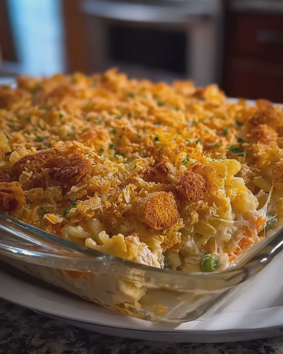 Ritz Chicken Casserole: Indulgent Comfort Food with Turkey Bacon