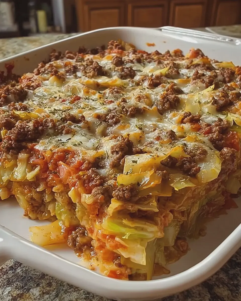 Cabbage and Ground Beef Bake: Easy Comfort Food Delight
